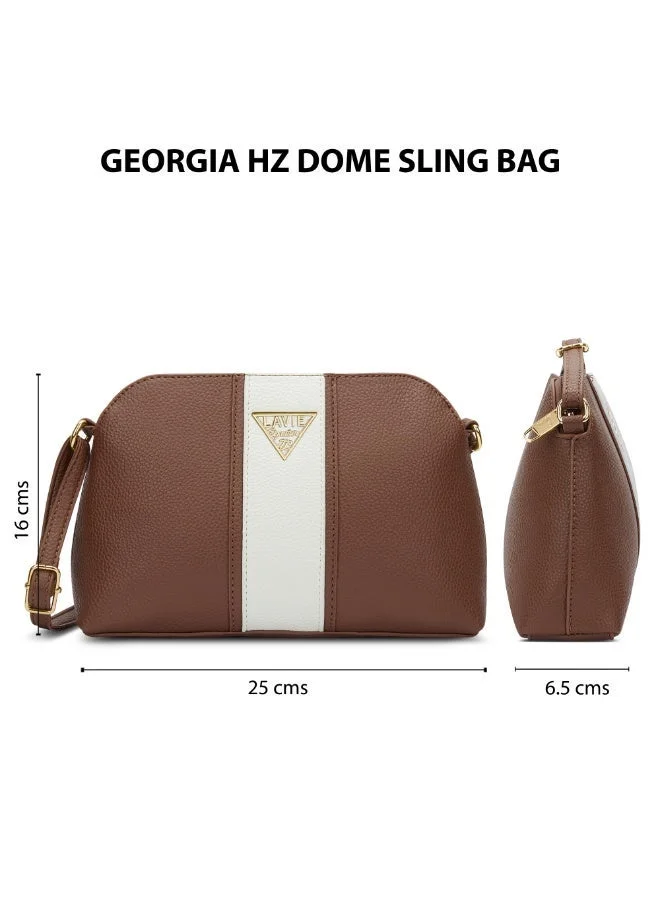 Lavie  Signature Georgia Woman's Sling Bag(Tan) for Women | Best Price UAE